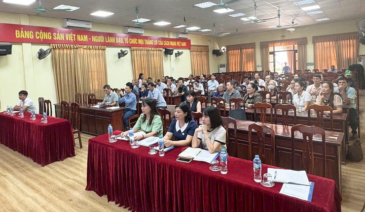 Hội nghị lấy ý kiến tham vấn đối với báo cáo đánh giá tác động môi trường của dự án cụm công nghiệp làng nghề Hoà Bình – Giai đoạn 1- Ảnh 2.