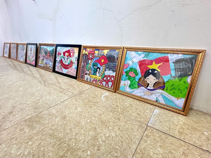Xã Thượng Phúc tích cực triển khai cuộc thi vẽ tranh thiếu nhi quốc tế "Em yêu Hà Nội – Thành phố vì hòa bình” năm 2025- Ảnh 8.