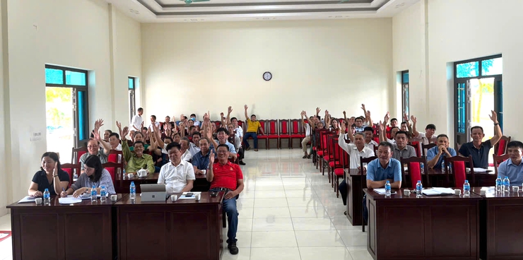 Quang Minh tổ chức hội nghị lấy ý kiến nhân dân về phương án sử dụng trụ sở cũ- Ảnh 1.