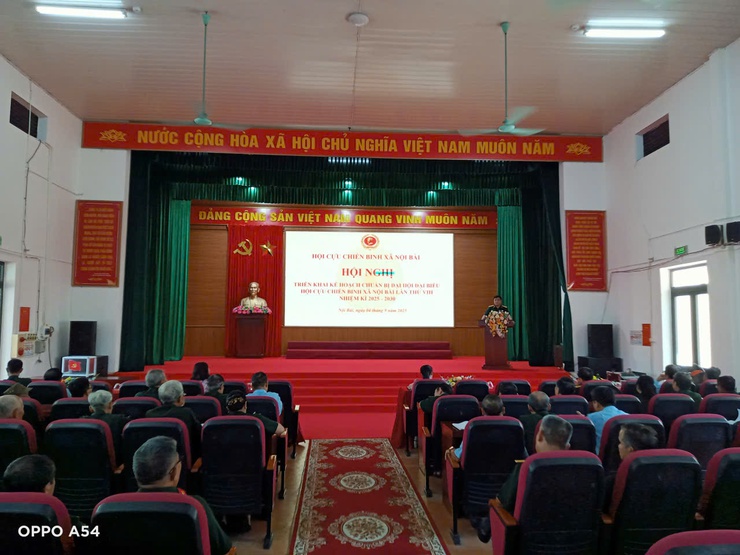 Hội CCB xã Nội Bài triển khai kế hoạch tổ chức Đại hội Đại biểu Hội CCB xã lần thứ VIII, nhiệm kỳ 2025 - 2030- Ảnh 1.