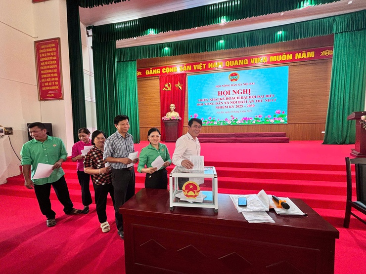 Hội Nông dân Xã Nội Bài triển khai kế hoạch tổ chức Đại hội đại biểu lần thứ I, nhiệm kỳ 2025-2030- Ảnh 2.