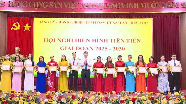Xã Phúc Thọ tổ chức Hội nghị điển hình tiên tiến giai đoạn 2025-2030- Ảnh 10.