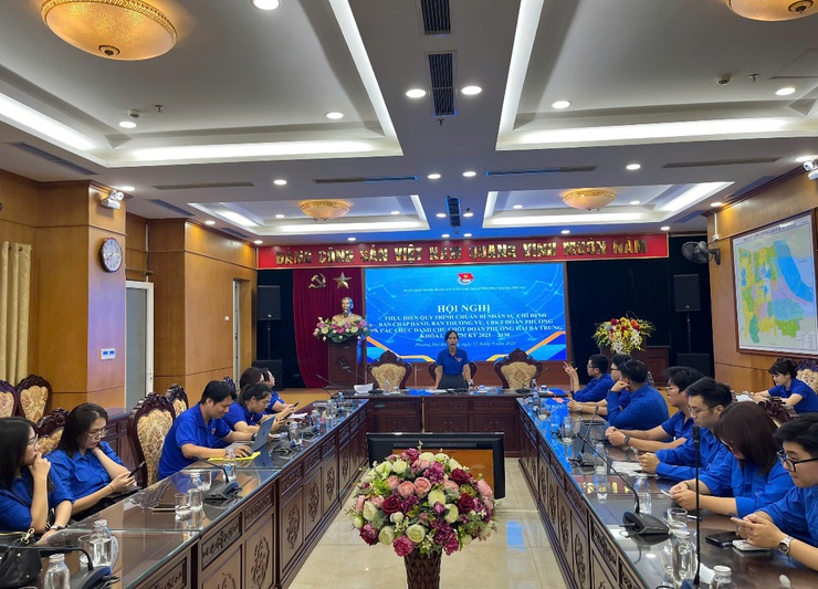 Tổ chức thành công Hội nghị giới thiệu nhân sự chủ chốt chuẩn bị cho Đại hội Đại biểu Đoàn TNCS Hồ Chí Minh phường Hai Bà Trưng lần thứ nhất, nhiệm kỳ 2025-2030. - Ảnh 1.