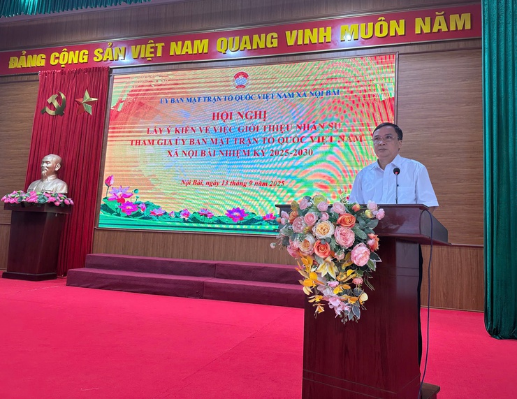 ỦY BAN MTTQ VIỆT NAM XÃ NỘI BÀI GÓP Ý DỰ THẢO VĂN KIỆN ĐẠI HỘI MTTQ VIỆT NAM THÀNH PHỐ HÀ NỘI VÀ ĐIỀU LỆ MẶT TRẬN TỔ QUỐC VIỆT NAM KHÓA X (SỬA ĐỔI, BỔ SUNG) VÀ LÀM QUY TRÌNH NHÂN SỰ ĐẠI HỘI LẦN THỨ I- Ảnh 6.