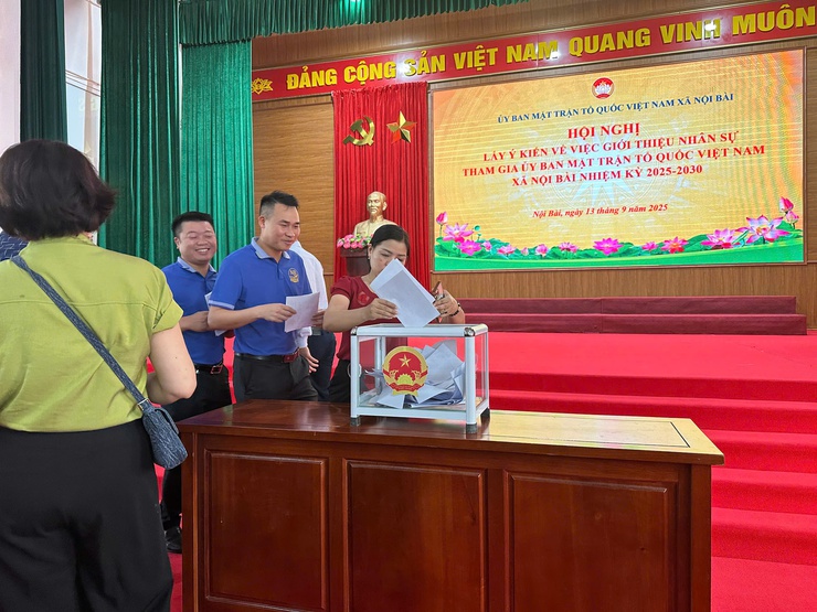 ỦY BAN MTTQ VIỆT NAM XÃ NỘI BÀI GÓP Ý DỰ THẢO VĂN KIỆN ĐẠI HỘI MTTQ VIỆT NAM THÀNH PHỐ HÀ NỘI VÀ ĐIỀU LỆ MẶT TRẬN TỔ QUỐC VIỆT NAM KHÓA X (SỬA ĐỔI, BỔ SUNG) VÀ LÀM QUY TRÌNH NHÂN SỰ ĐẠI HỘI LẦN THỨ I- Ảnh 8.