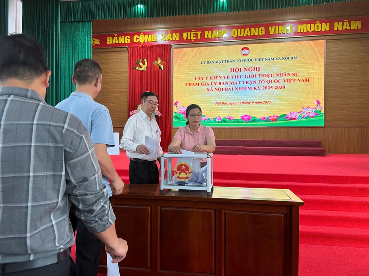 ỦY BAN MTTQ VIỆT NAM XÃ NỘI BÀI GÓP Ý DỰ THẢO VĂN KIỆN ĐẠI HỘI MTTQ VIỆT NAM THÀNH PHỐ HÀ NỘI VÀ ĐIỀU LỆ MẶT TRẬN TỔ QUỐC VIỆT NAM KHÓA X (SỬA ĐỔI, BỔ SUNG) VÀ LÀM QUY TRÌNH NHÂN SỰ ĐẠI HỘI LẦN THỨ I- Ảnh 9.