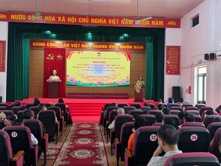 ỦY BAN MTTQ VIỆT NAM XÃ NỘI BÀI GÓP Ý DỰ THẢO VĂN KIỆN ĐẠI HỘI MTTQ VIỆT NAM THÀNH PHỐ HÀ NỘI VÀ ĐIỀU LỆ MẶT TRẬN TỔ QUỐC VIỆT NAM KHÓA X (SỬA ĐỔI, BỔ SUNG) VÀ LÀM QUY TRÌNH NHÂN SỰ ĐẠI HỘI LẦN THỨ I- Ảnh 5.