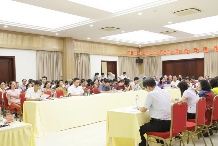 HĐND phường Cửa Nam tiếp xúc cử tri chuyên đề về công tác đảm bảo trật tự đô thị, vệ sinh môi trường- Ảnh 8.