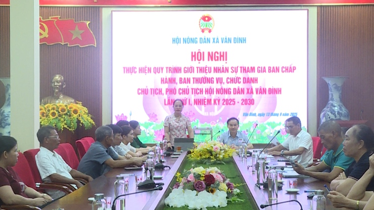 Hội Nông dân xã giới thiệu nhân sự tham gia Ban Chấp hành, Ban Thường vụ và các chức danh chủ chốt nhiệm kỳ 2025 – 2030- Ảnh 1.