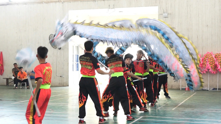 SÔI NỔI CÁC NỘI DUNG THI THỂ DỤC DƯỠNG SINH VÀ LÂN – SƯ – RỒNG TRONG CHƯƠNG TRÌNH ĐẠI HỘI THỂ DỤC THỂ THAO XÃ DÂN HÒA LẦN THỨ I NĂM 2025- Ảnh 7.