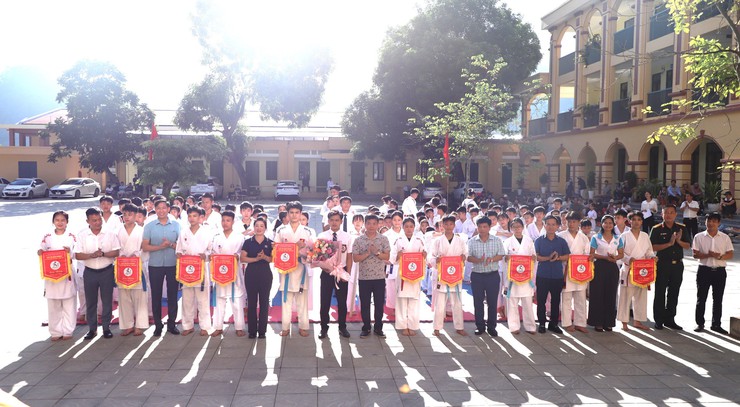 KHAI MẠC GIẢI KARATE XÃ YÊN XUÂN LẦN THỨ I – NĂM 2025- Ảnh 3.