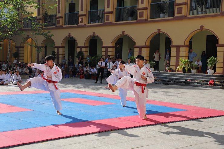 KHAI MẠC GIẢI KARATE XÃ YÊN XUÂN LẦN THỨ I – NĂM 2025- Ảnh 4.