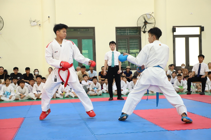 KHAI MẠC GIẢI KARATE XÃ YÊN XUÂN LẦN THỨ I – NĂM 2025- Ảnh 6.