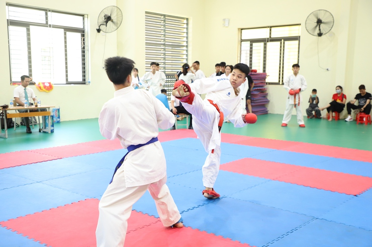 KHAI MẠC GIẢI KARATE XÃ YÊN XUÂN LẦN THỨ I – NĂM 2025- Ảnh 5.