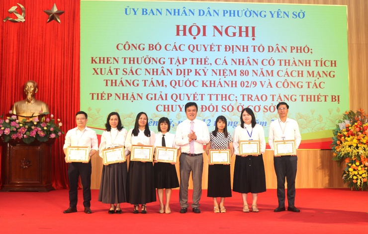 Một Hội nghị - Ba nội dung - Chung một quyết tâm đổi mới ở phường Yên Sở- Ảnh 6.