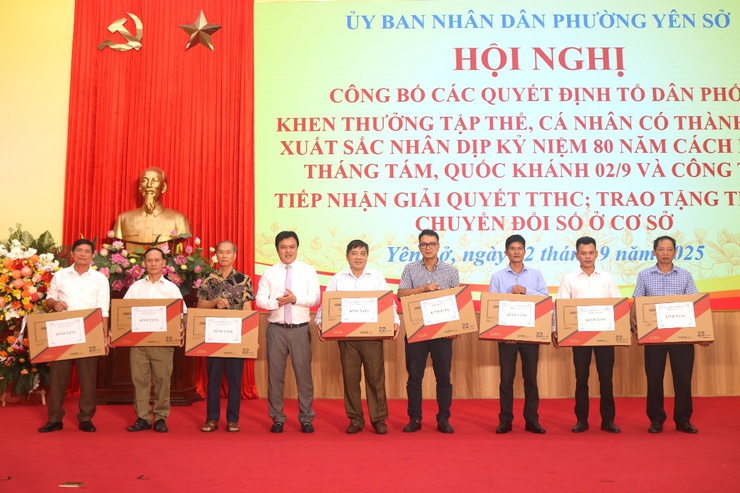 Một Hội nghị - Ba nội dung - Chung một quyết tâm đổi mới ở phường Yên Sở- Ảnh 7.