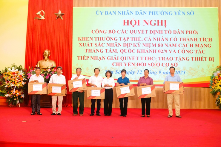 Một Hội nghị - Ba nội dung - Chung một quyết tâm đổi mới ở phường Yên Sở- Ảnh 8.