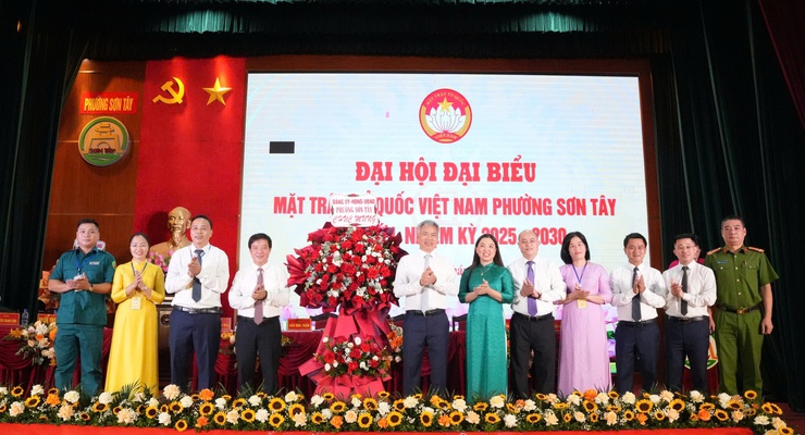 Đại hội đại biểu MTTQ phường Sơn Tây lần thứ I, nhiệm kỳ 2025 – 2030- Ảnh 3.