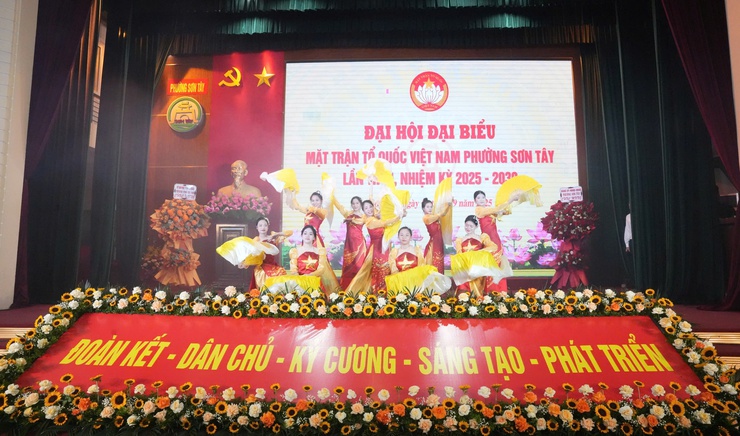 Đại hội đại biểu MTTQ phường Sơn Tây lần thứ I, nhiệm kỳ 2025 – 2030- Ảnh 1.