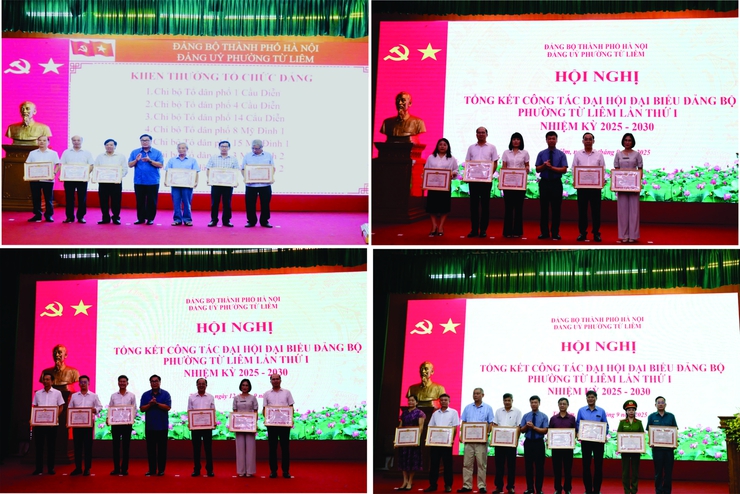 Hội nghị tổng kết công tác Đại hội đại biểu Đảng bộ phường Từ Liêm lần thứ I, nhiệm kỳ 2025 – 2030

- Ảnh 5.