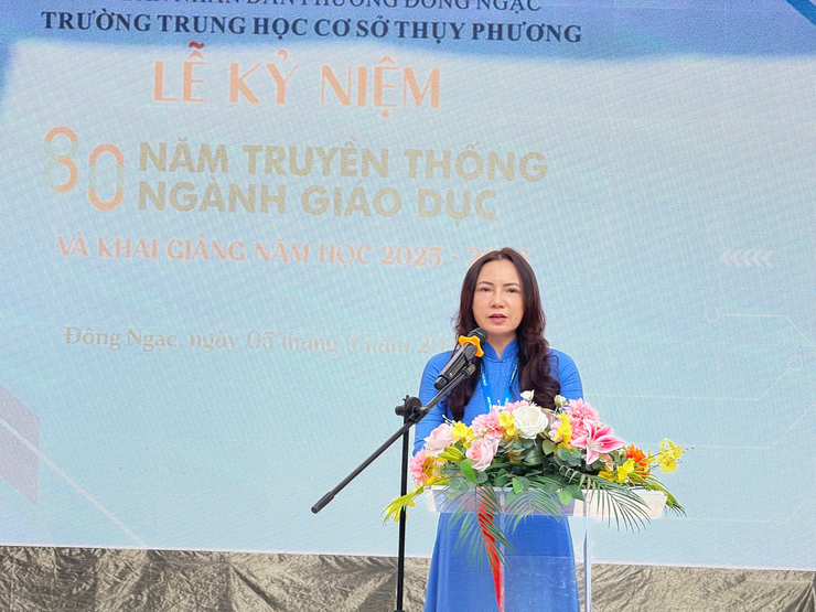 CÁC TRƯỜNG TRÊN ĐỊA BÀN PHƯỜNG ĐÔNG NGẠC TƯNG BỪNG PHẤN KHỞI TỔ CHỨC LỄ KHAI GIẢNG NĂM HỌC MỚI 2025 – 2026- Ảnh 8.