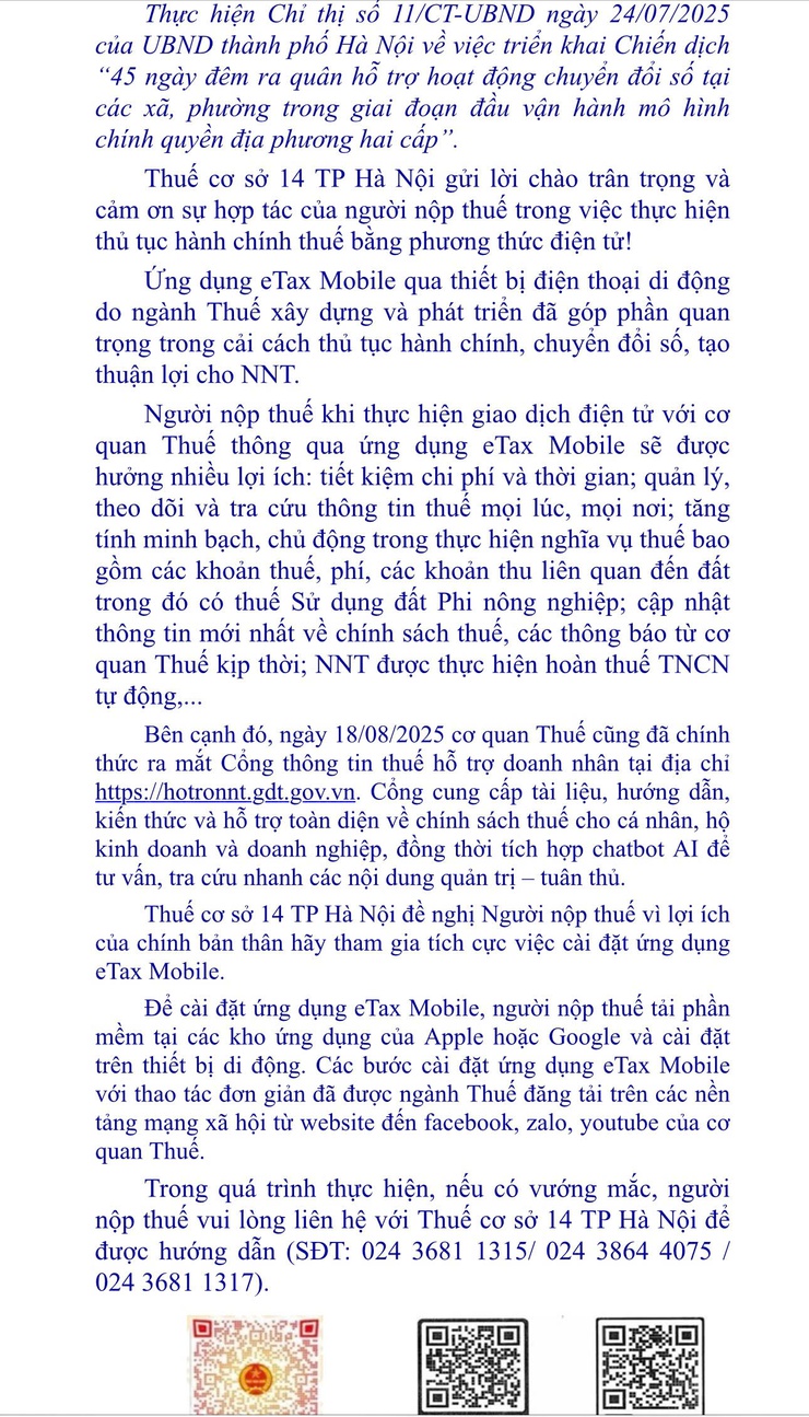 Hướng dẫn cài đặt ứng dụng eTax Mobile trên thiết bị di động- Ảnh 1.