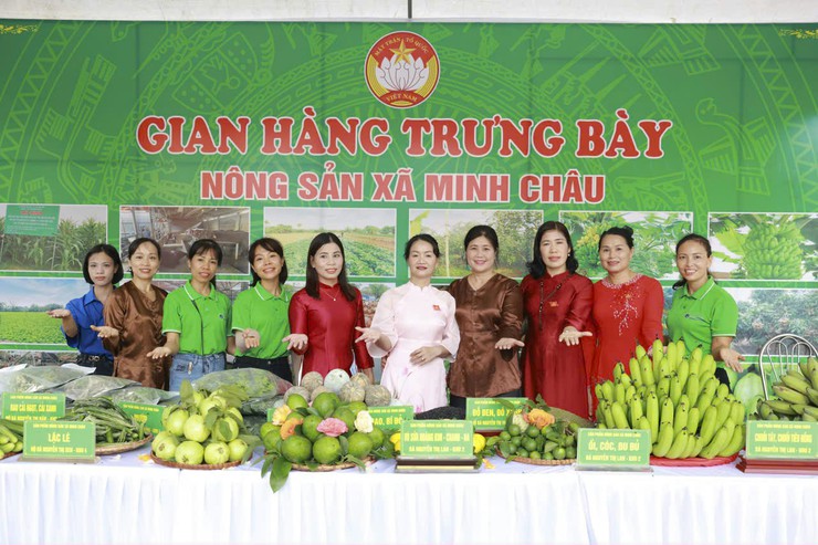 PHỤ NỮ MINH CHÂU: ĐOÀN KẾT, SÁNG TẠO, CHUNG SỨC XÂY DỰNG XÃ XANH - VĂN MINH - HẠNH PHÚC- Ảnh 1.