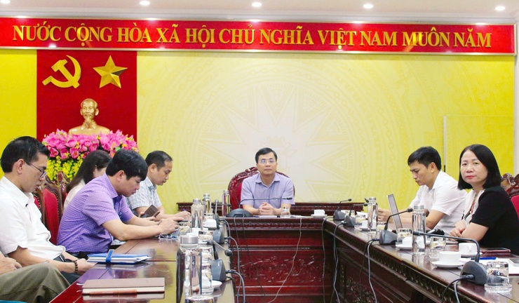 Đảng bộ xã Thạch Thất kết nối Hội nghị toàn quốc quán triệt 4 Nghị quyết của Bộ Chính trị- Ảnh 1.