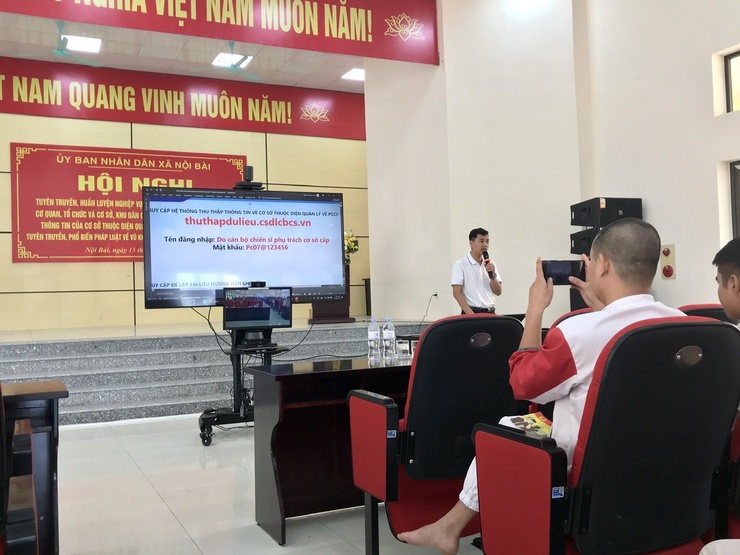 Công an xã Nội Bài tuyên truyền tập huấn phòng cháy chữa cháy- Ảnh 2.
