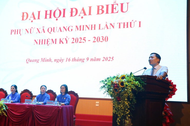 Khơi dậy tinh thần đoàn kết, khát vọng vươn lên để phụ nữ Quang Minh vững bước vào kỷ nguyên mới- Ảnh 6.