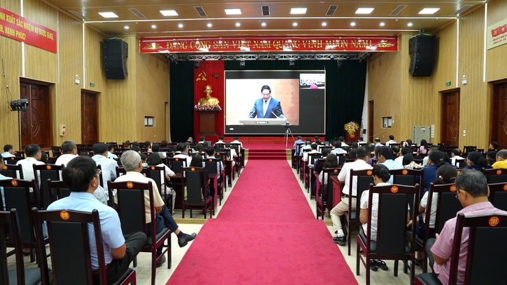 Xã Thanh Oai tham gia Hội nghị trực tuyến toàn quốc quán triệt và triển khai thực hiện các Nghị quyết quan trọng của Bộ Chính trị- Ảnh 1.