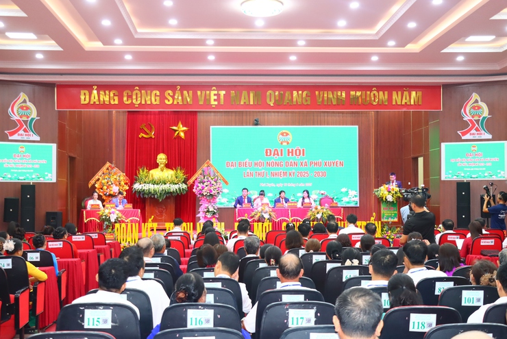 Đại hội đại biểu Hội Nông dân xã Phú Xuyên lần thứ I, nhiệm kỳ 2025 - 2030 thành công tốt đẹp- Ảnh 1.