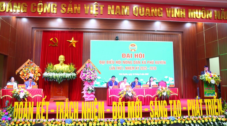 Đại hội đại biểu Hội Nông dân xã Phú Xuyên lần thứ I, nhiệm kỳ 2025 - 2030 thành công tốt đẹp- Ảnh 2.