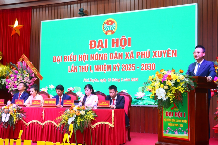 Đại hội đại biểu Hội Nông dân xã Phú Xuyên lần thứ I, nhiệm kỳ 2025 - 2030 thành công tốt đẹp- Ảnh 9.