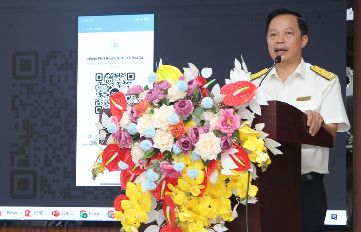 UBND xã Hòa Xá tổ chức hội nghị triển khai kế hoạch thu nộp thuế sử dụng đất phi nông nghiệp bằng eTax Mobile- Ảnh 8.