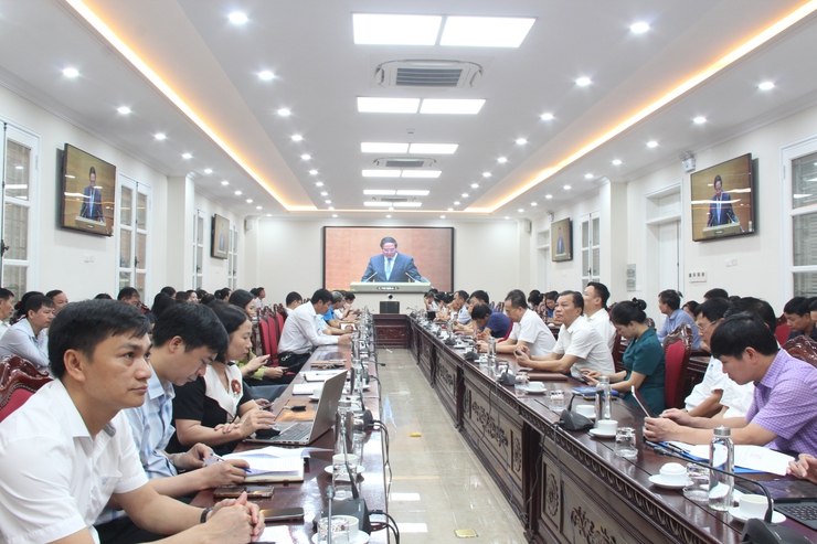 Đảng bộ xã Thạch Thất kết nối Hội nghị toàn quốc quán triệt 4 Nghị quyết của Bộ Chính trị- Ảnh 4.
