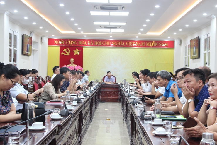 Đảng bộ xã Thạch Thất kết nối Hội nghị toàn quốc quán triệt 4 Nghị quyết của Bộ Chính trị- Ảnh 2.
