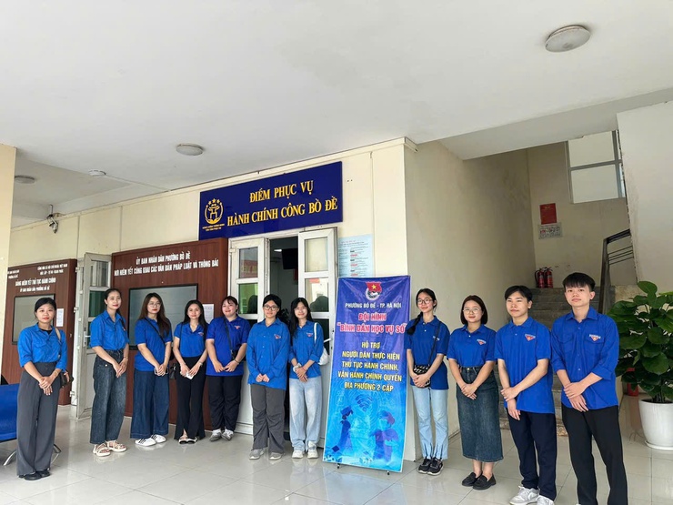 Những điểm sáng trong công tác cải cách hành chính phường Bồ Đề sau khi sáp nhập- Ảnh 2.