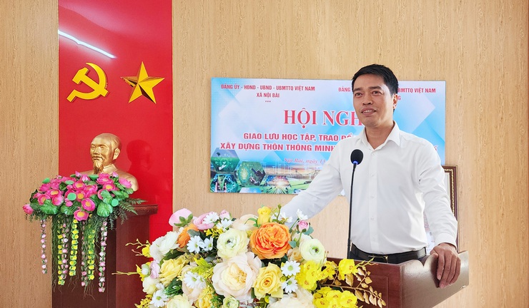Giao lưu, học tập, trao đổi kinh nghiệm xây dựng thôn thông minh gắn với chuyển đổi số- Ảnh 4.
