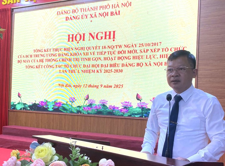 ĐẢNG ỦY XÃ NỘI BÀI KHEN THƯỞNG 20 TẬP THỂ, 34 CÁ NHÂN CÓ THÀNH TÍCH XUẤT SẮC TRONG ĐỢT THI ĐUA CAO ĐIỂM TỔ CHỨC ĐẠI HỘI ĐẠI BIỂU ĐẢNG BỘ XÃ NỘI BÀI LẦN THỨ I VÀ CÔNG TÁC ĐỔI THẺ ĐẢNG VIÊN- Ảnh 1.