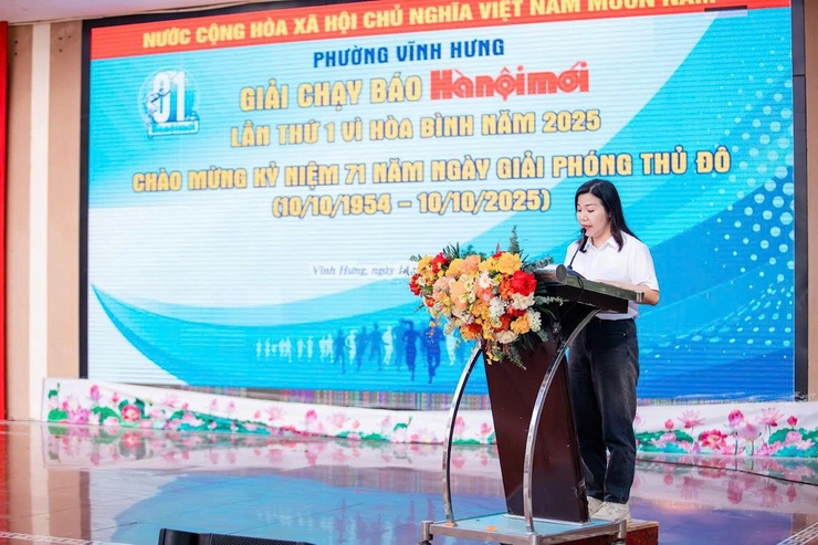 
Gần 500 vận động viên phường Vĩnh Hưng, thành phố Hà Nội tham gia "Giải chạy Báo Hànộimới lần thứ 1- Vì hòa bình năm 2025"- Ảnh 4.