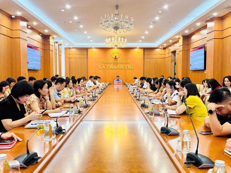 XÃ THANH TRÌ: DỰ TRỰC TUYẾN TRIỂN KHAI 04 NGHỊ QUYẾT QUAN TRỌNG CỦA BỘ CHÍNH TRỊ- Ảnh 4.