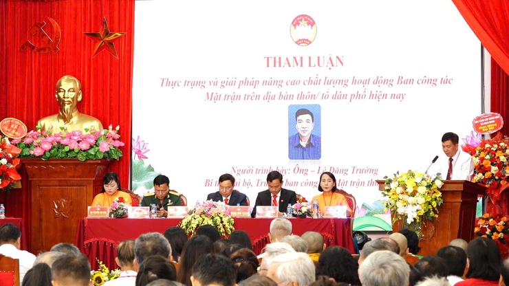 167 đại biểu dự Đại hội Mặt trận Tổ quốc xã Bình Minh lần thứ I nhiệm kỳ 2025- 2030- Ảnh 9.