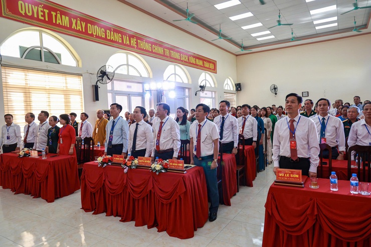 Uỷ ban Mặt trận Tổ quốc Việt Nam xã Ứng Thiên tổ chức Đại hội đại biểu lần thứ I, nhiệm kỳ 2025-2030- Ảnh 1.