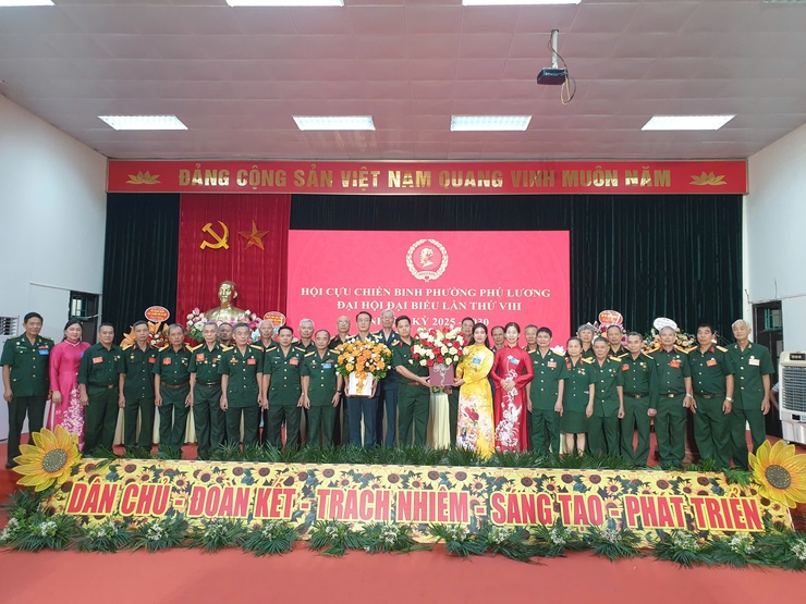 Đại hội Đại biểu Hội CCB phường Phú Lương lần thứ VIII, nhiệm kỳ 2025 - 2030 thành công tốt đẹp- Ảnh 6.