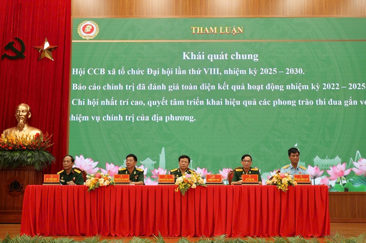 Đồng chí Nguyễn Hải Quân được chỉ định Chủ tịch Hội CCB xã Tiến Thắng- Ảnh 4.