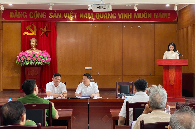 UBND phường Hoàng Mai tổ chức Hội nghị làm việc với các Tổ dân phố- Ảnh 5.
