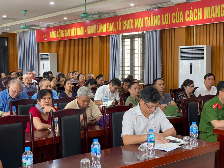 UBND phường Hoàng Mai tổ chức Hội nghị làm việc với các Tổ dân phố- Ảnh 4.