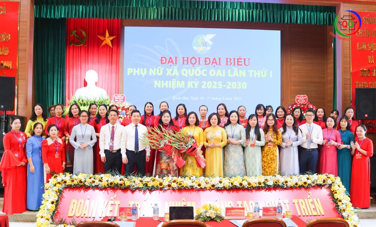 Hội LHPN xã Quốc Oai phát huy truyền thống đoàn kết, sáng tạo, xây dựng xã Quốc Oai giàu đẹp, văn minh, hiện đại trong thời kỳ mới- Ảnh 5.