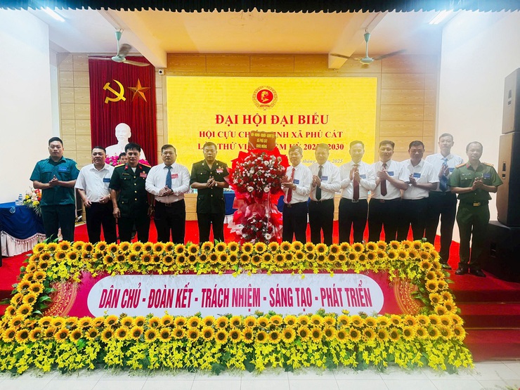 Đại hội đại biểu Hội Cựu chiến binh xã Phú Cát lần thứ VIII, nhiệm kỳ 2025 – 2030 thành công tốt đẹp- Ảnh 3.